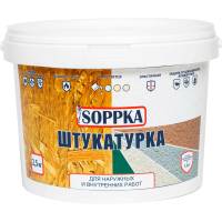 Штукатурка фасадная для OSB SOPPKA 2.5 кг СОП-Штукатур2,5