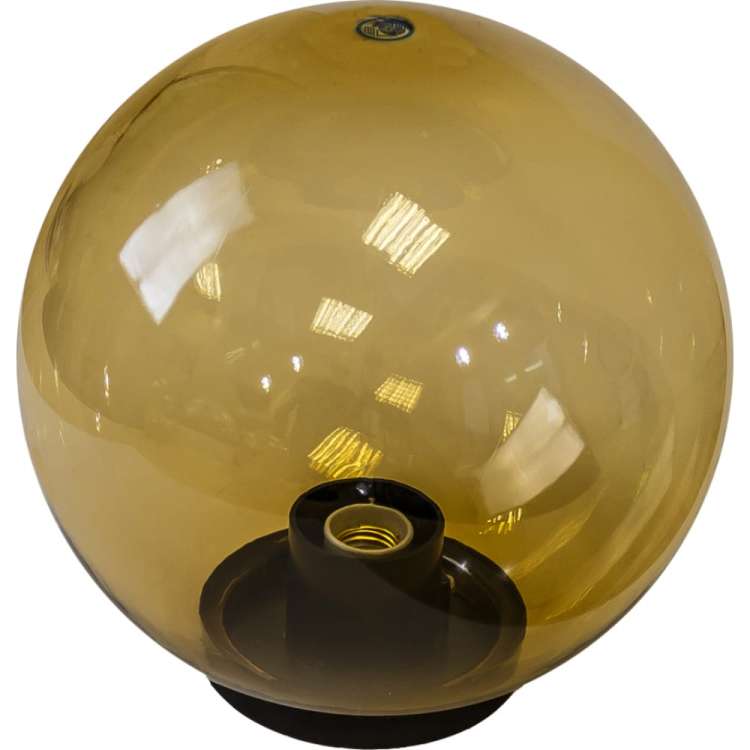 Садово-парковый светильник ЭРА НТУ 0160203, шар, золотистый, D200 mm, Б0048056