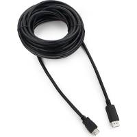 Кабель HDMI-DisplayPort Cablexpert, 10м, 20M/19M, черный, экранированный, пакет, CC-DP-HDMI-10M