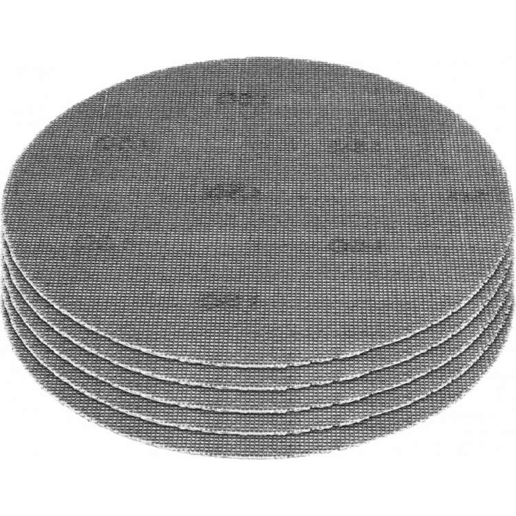 Круг шлифовальный (5 шт; 150 мм; P120; на сетке) TREND AB/150/120M