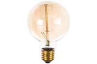 Лампа накаливания Uniel Vintage. Форма шар IL-V-G80-60/GOLDEN/E27 VW01 UL-00000478