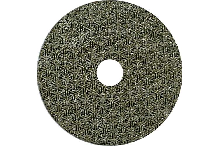 Алмазный гибкий шлифовальный гальванический круг 100 мм, № 60 Hilberg 560060