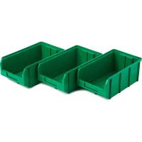 Пластиковый ящик СТЕЛЛА-ТЕХНИК комплект 3 штуки V-3-К3-зеленый