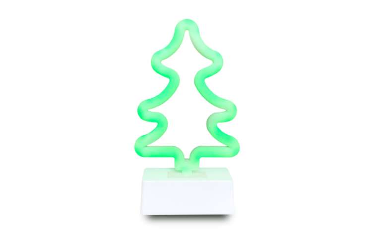 Светодиодный настольный светильник APEYRON "Елка", 3Вт, питание 2*АА, цвет свечения зеленый 12-65