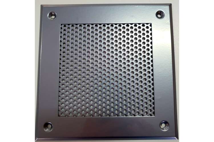 Вентиляционная решетка металлическая на саморезах 150x150 мм ООО Вентмаркет VRK00150S6