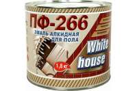 Эмаль White House ПФ-266 (красно-коричневая; 1.8 кг) 15250