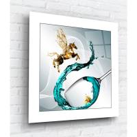 Картина на стекле ARTABOSKO Море в бокале 2 40x40 WBR-01-1202-03