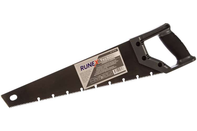 Ножовка по дереву Runex Techno 400мм прямой зуб 7 577431