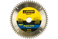 Диск пильный по дереву MASTER «SUPER-Line» (250х32 мм; 60Т) для циркулярных пил Stayer 3682-250-32-60