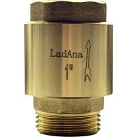 Обратный клапан подпружиненный с латунным сердечником LadAna 1" 100605014