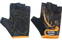 Перчатки для фитнеса Ecos женские, черные, р. S SB-16-1743 005307