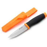 Нож Ganzo черный c оранжевым G806-OR