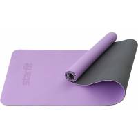 Коврик для йоги и фитнеса Starfit FM-201 TPE, 0.5 см, 173x61 см, синий пастель/мятный УТ-00018913