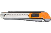 Нож с отламывающимся лезвием NEO Tools 18 мм металлический корпус 63-021