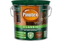 Декоративная пропитка для защиты древесины PINOTEX CLASSIC NW (красное дерево; 2.7 л) 5195450