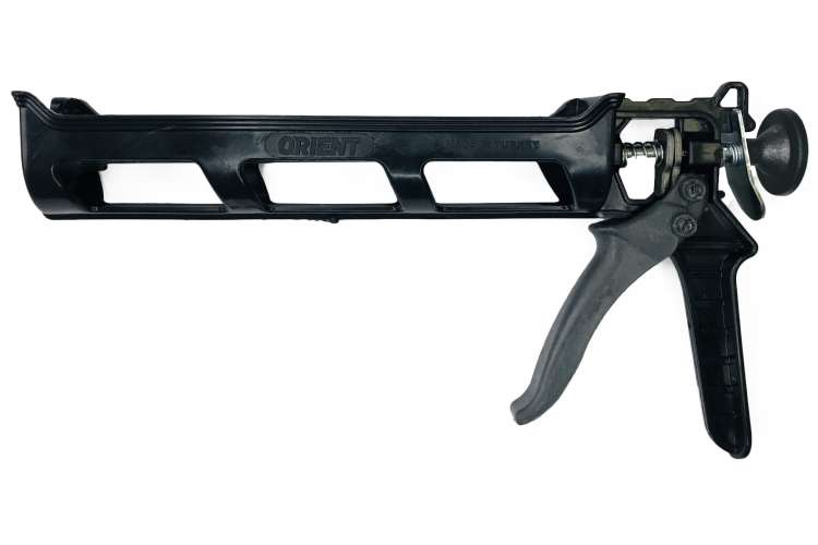 Пистолет для герметика Bull Orient, ПВХ, черный AKT24S