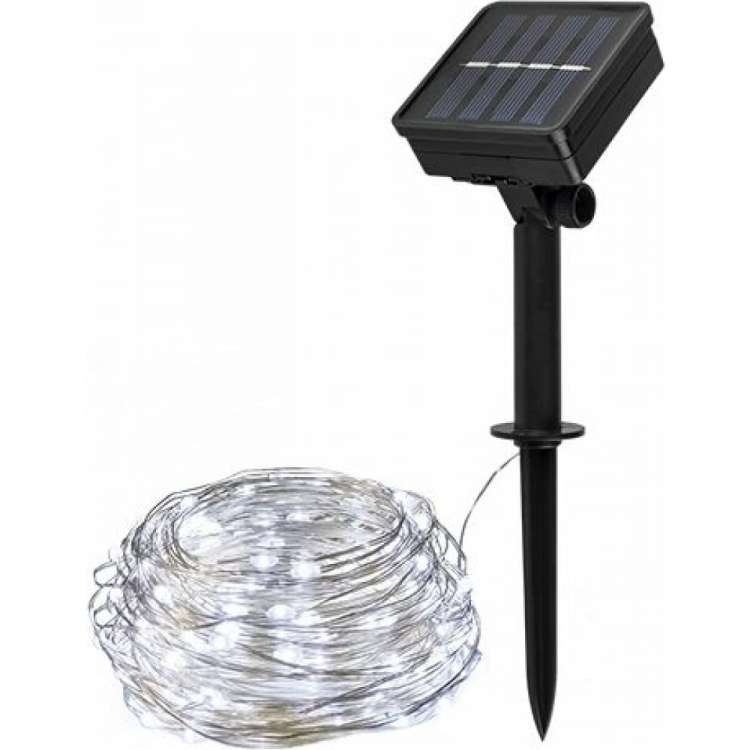 Солнечный светильник ФАZА SLR-G03-100W нить, хол. бел. 100 LED 5033313