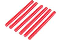 Стержни клеевые красные (6 шт; 7х100 мм) TUNDRA 4967884