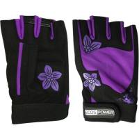 Перчатки для фитнеса Ecos 5106-VM черный/фиолетовый, р. М 002368