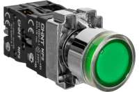 Кнопка управления CHINT NP2-BW3361 1НО зеленый AC/DC 230В(LED) IP40 573831
