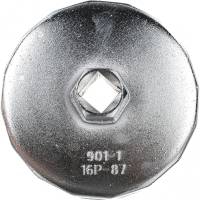 Съемник масляного фильтра AV Steel чашка 16-гранная 87 мм AV-920108