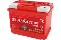 Аккумуляторная батарея Gladiator 60 А/ч, прямая полярность, тип вывода конус GEF6010