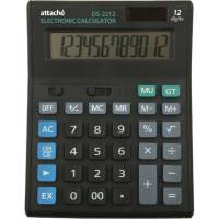 Полноразмерный настольный калькулятор Attache Economy 12 разрядов, чёрный 974205