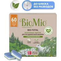 Таблетки для посудомоечной машины BioMio BIO-TOTAL Эвкалипт, 60 шт 510.26090.0101