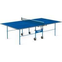 Теннисный стол Start Line Olympic blue, любительский, для помещений, с встроенной сеткой 6021