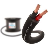 Cпикерный кабель PROCAST cable SJB 14.OFC.2,077.5, 14AWG 2x2,077mm2, PVC, черный, 5 м НФ-00001825