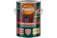 Декоративная пропитка Pinotex ORIGINAL (кроющая с добавлением воска; база под колеровку BW; 2,7 л) 5279189