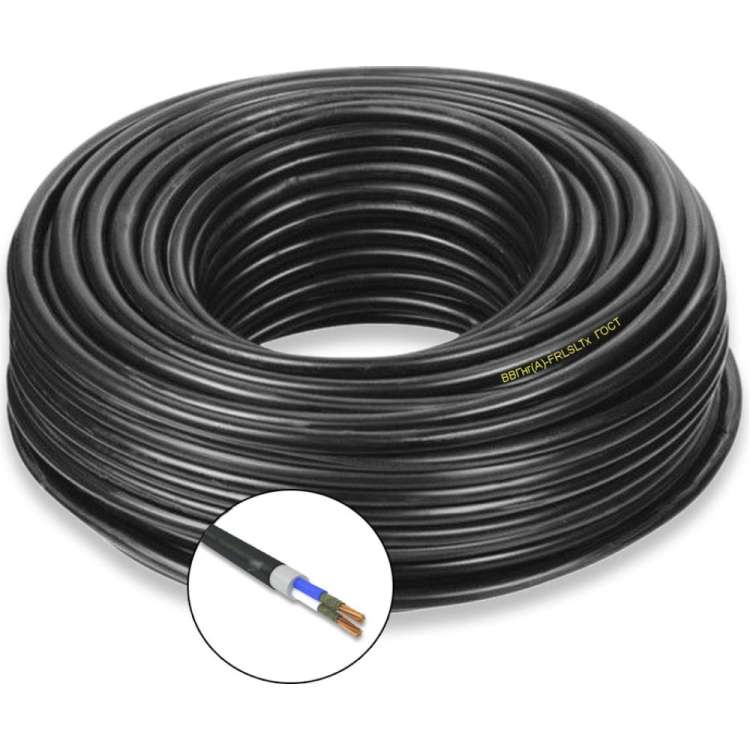 Силовой кабель ПРОВОДНИК ввгнг(a)-frlsltx 2x1.5 мм2, 1м OZ233559L1