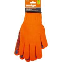 Защитные утепленные перчатки с ПВХ-покрытием AMIGO размер L 73018