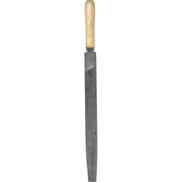 Плоский напильник РемоКолор 300 мм, №2, деревянная ручка 40-1-633