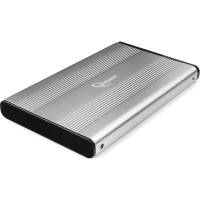 Внешний корпус Gembird 2.5" USB 2.0 SATA металл серебро EE2-U2S-5-S
