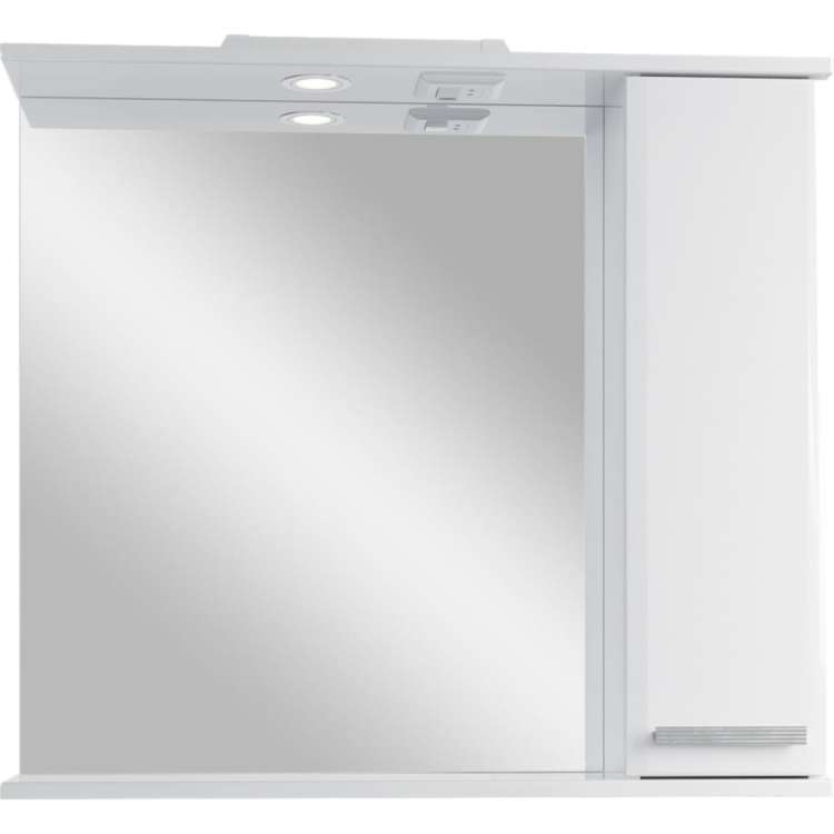 Подвесной зеркальный шкаф Sanstar Аура 80 294.1-2.4.1.