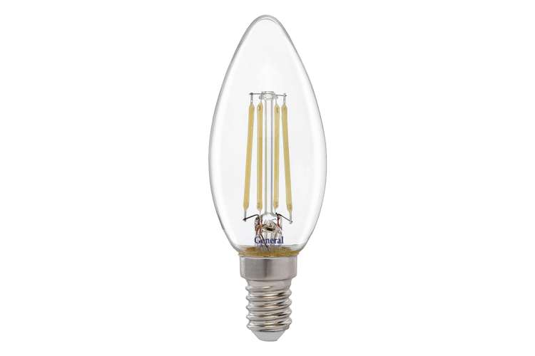 Светодиодная лампа General Lighting Systems FIL Свеча CS-7W-E14-4500 646600