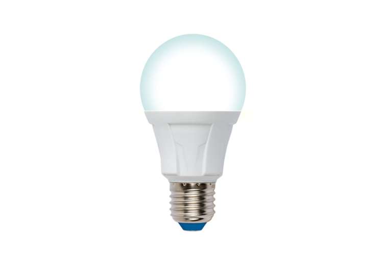 Лампа Uniel LED-A60, 10W/4000K/E27/FR/DIM, PLP01WH, светодиодная, диммируемая UL-00004286
