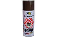 Акриловая краска Bosny аэрозоль, коричневый RAL 8028 7