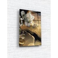 Картина на стекле ARTABOSKO белые ирисы 3 40x60 см WBR-01-431-04