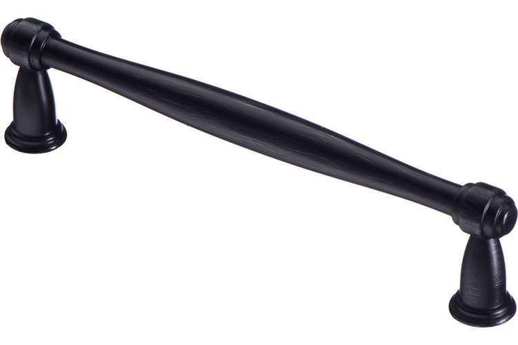 Ручка-скоба KERRON 128 мм, античный чёрный RS-110-128 VBL