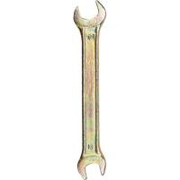 Гаечный рожковый ключ желтый цинк REXANT 8х10  мм 12-5823-2