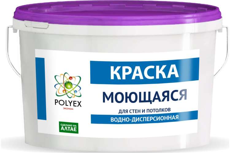 Моющаяся краска POLYEX (14 кг; 1 шт) УТ-00006927
