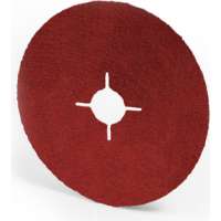 Керамический фибровый диск со шлицами XF885 (1 шт, 125х22 мм, P100) VSM 004970