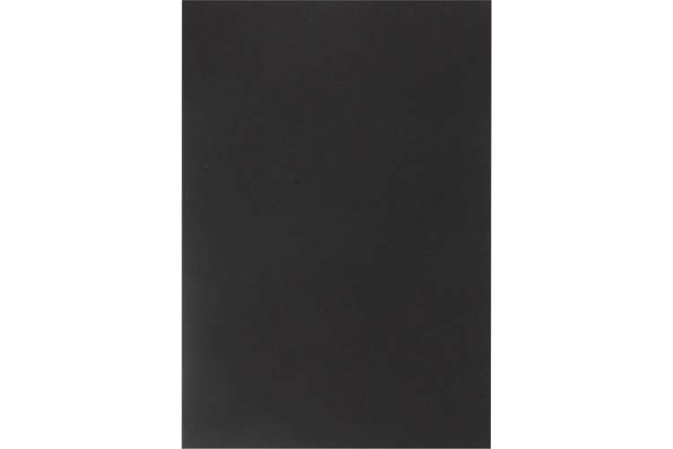 Цветной картон ОСТРОВ СОКРОВИЩ А4 тонированный в массе, 10 листов, черный, 180 г/м2 129314