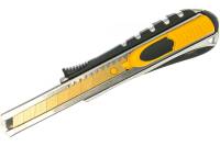 Строительный нож 18 мм в металлическом корпусе Inforce 06-02-10