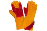 Усиленные перчатки-краги 2Hands, р. 10.5, спилок КРС/хлопок, лен, швы Kevlar Т72-11-ru Siberia