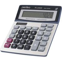 Бухгалтерский калькулятор Perfeo PF A4028 12-разрядный, GT, серебристый 30010589