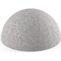 Бетонная полусфера ООО АРХИТЕК-БЕТОН 400x300 мм, серый бетон БП-5СБ