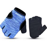 Перчатки для фитнеса Larsen 16-15052 black/blue р.XS 4690222165906